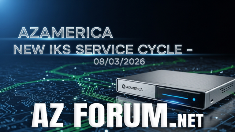 Azamerica Novo Ciclo de Serviço IKS – 08/03/2026