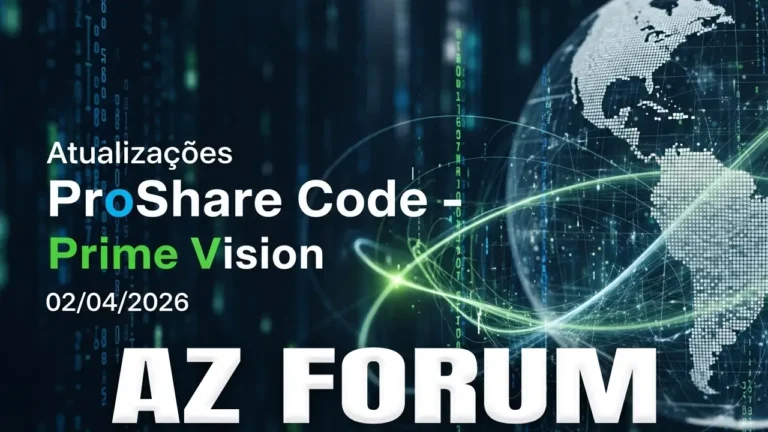 Atualizações ProShare Code – Prime Vision – 02/04/2026